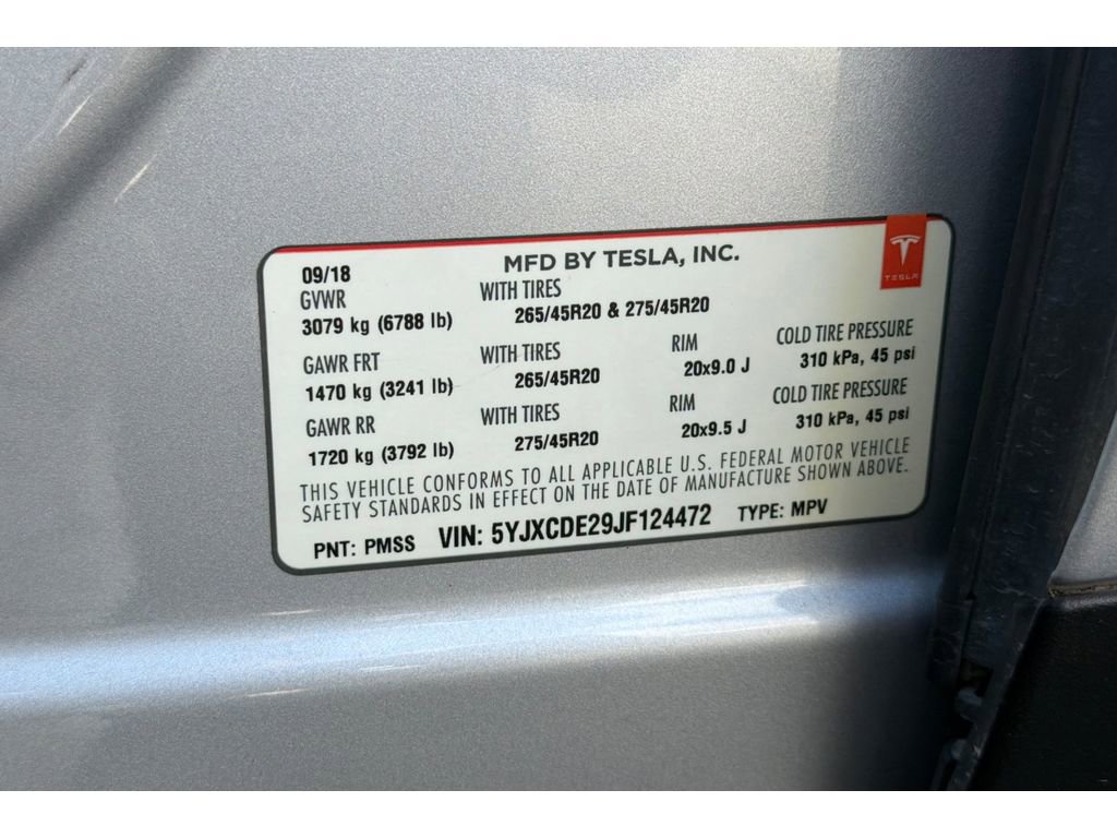 Used 2018 Tesla Model X Long Range image 33