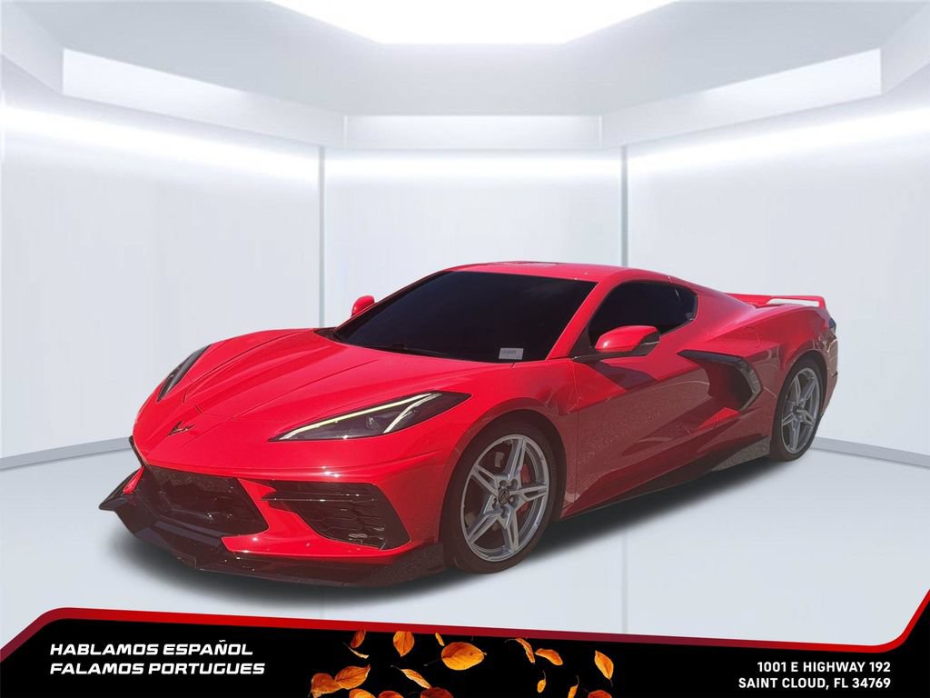 Certified 2023 Chevrolet Corvette Stingray Preferred Cpe w/ Z51 Performance Package RWD image 2