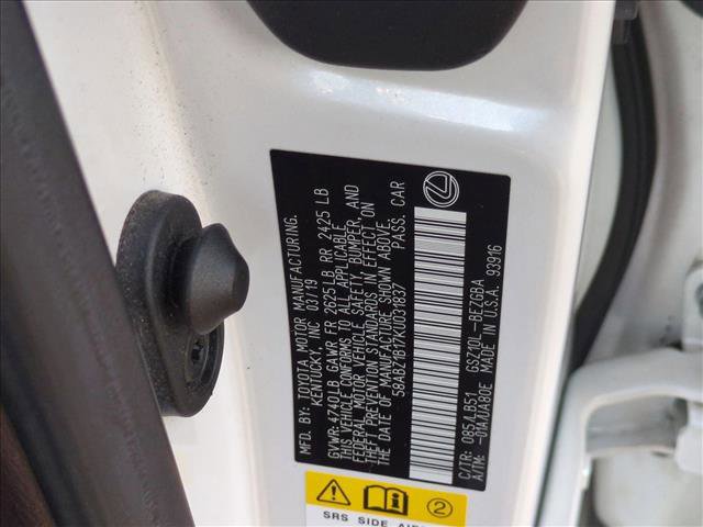 Used 2019 Lexus ES 350 w/ Accessory Package 2 image 27