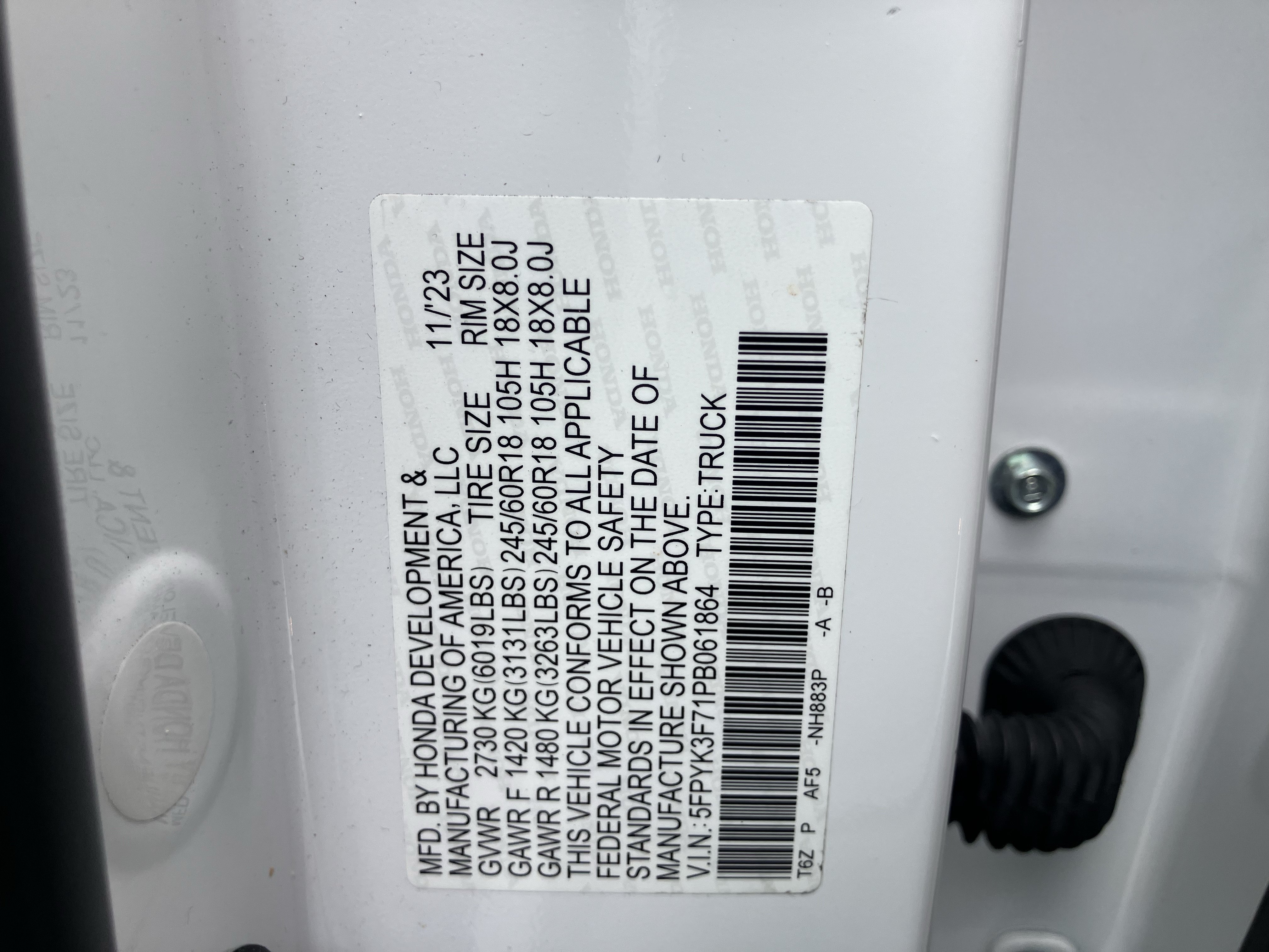 Certified 2023 Honda Ridgeline RTL-E image 36