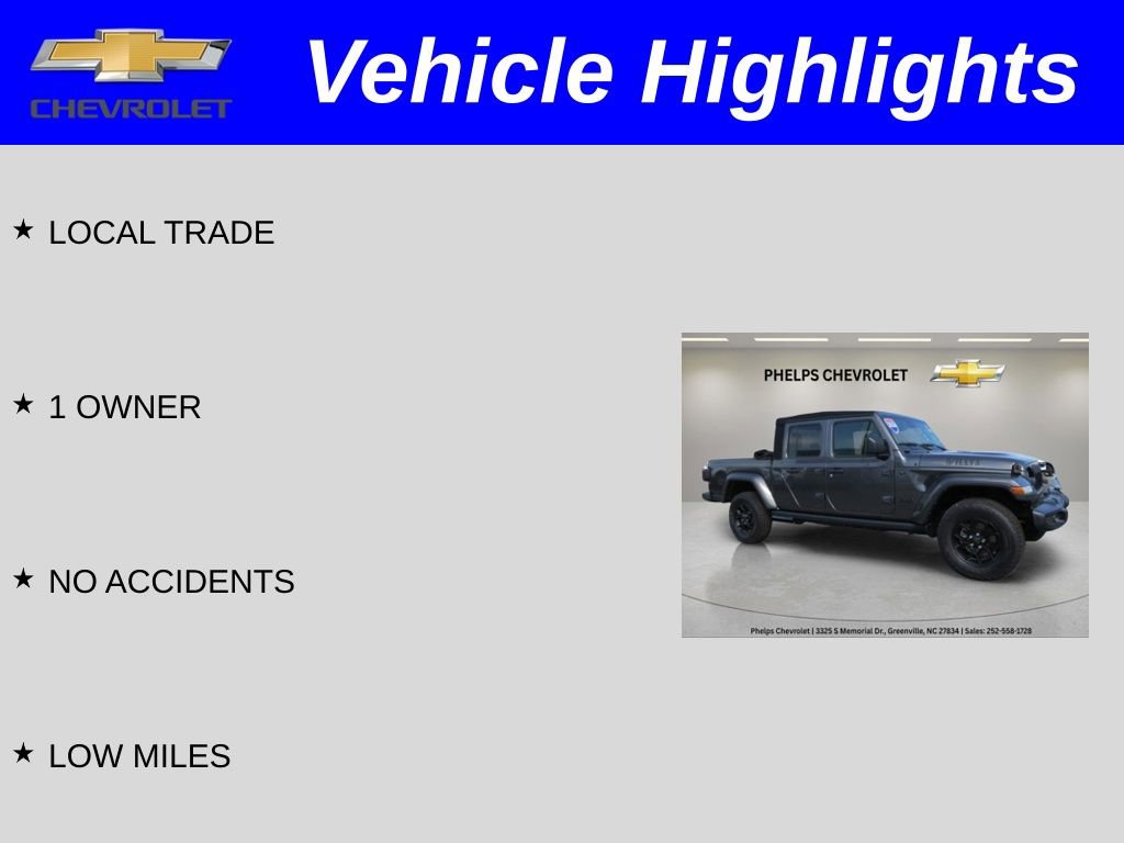 Used 2024 Jeep Gladiator Willys image 2