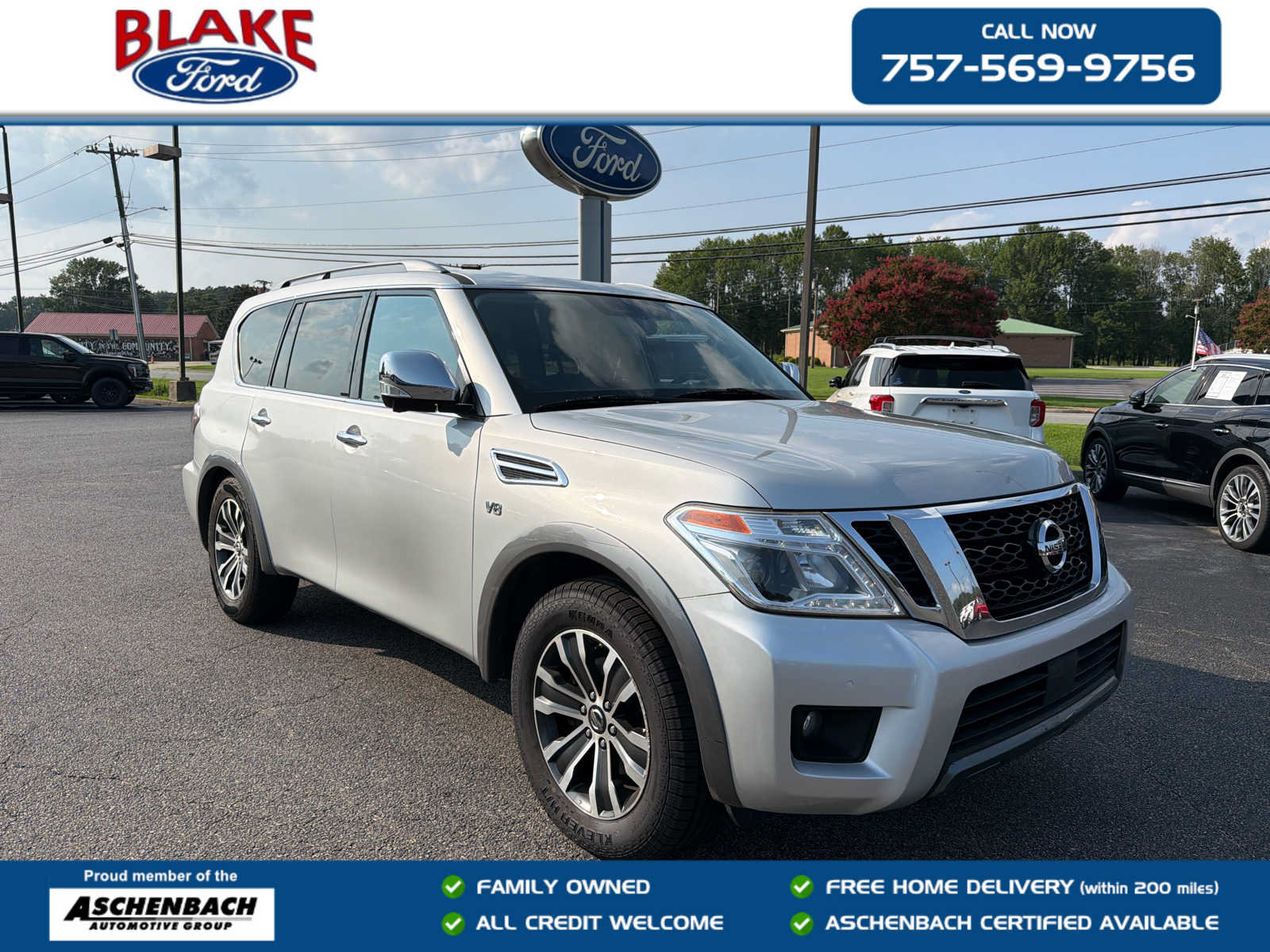 Used 2020 Nissan Armada SL w/ Premium Package AWD/4WD image 1