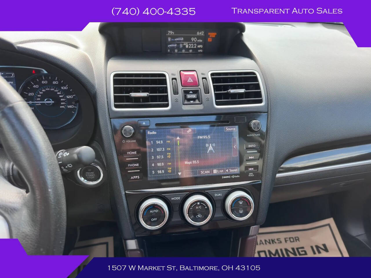 Used 2017 Subaru Forester 2.0XT Touring AWD/4WD image 19