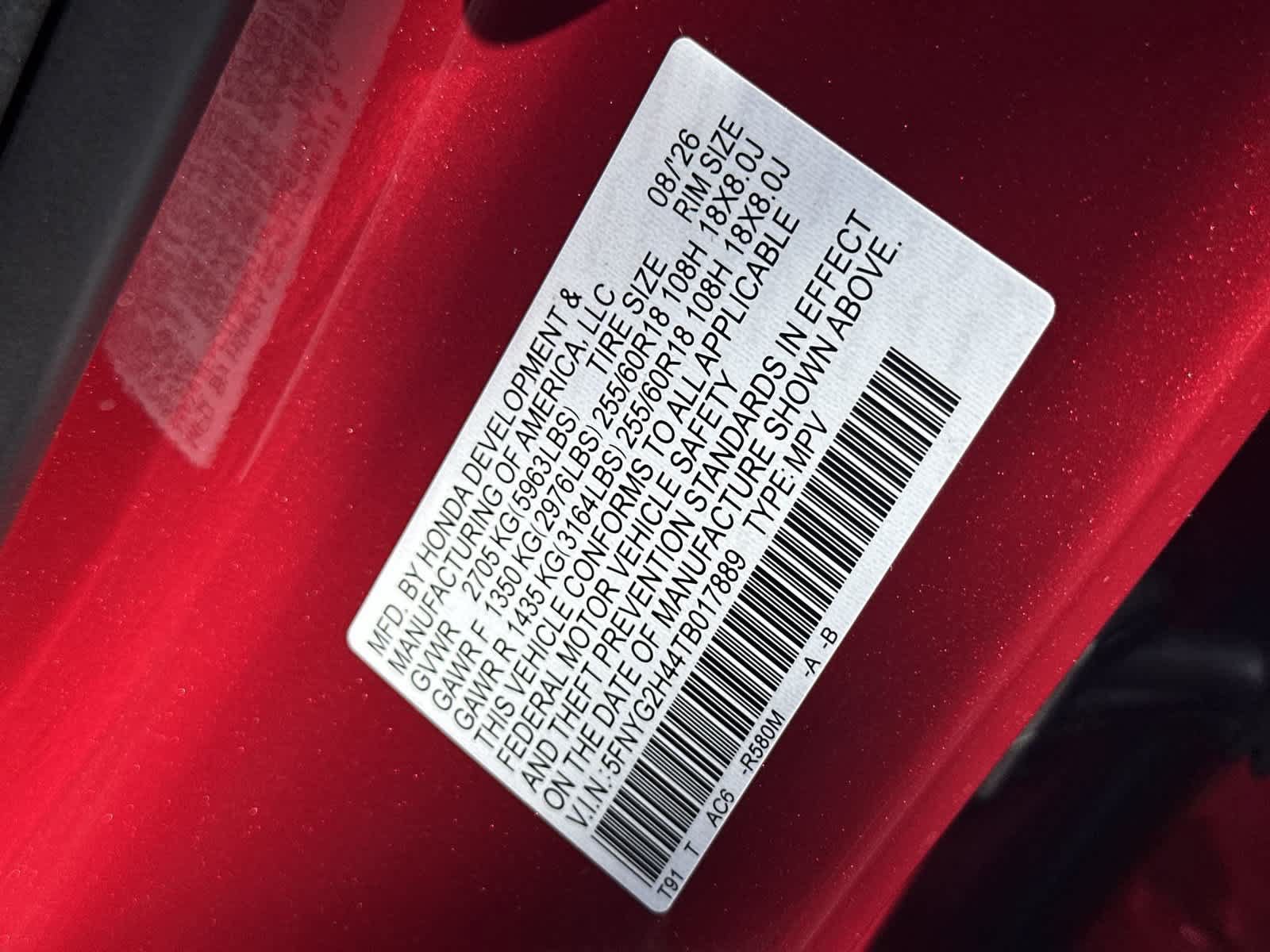New 2026 Honda Pilot EX-L image 23