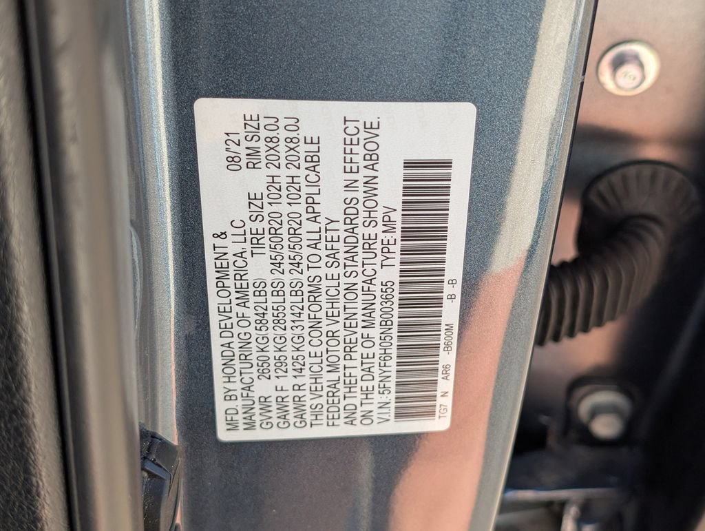 Used 2022 Honda Pilot Elite image 37