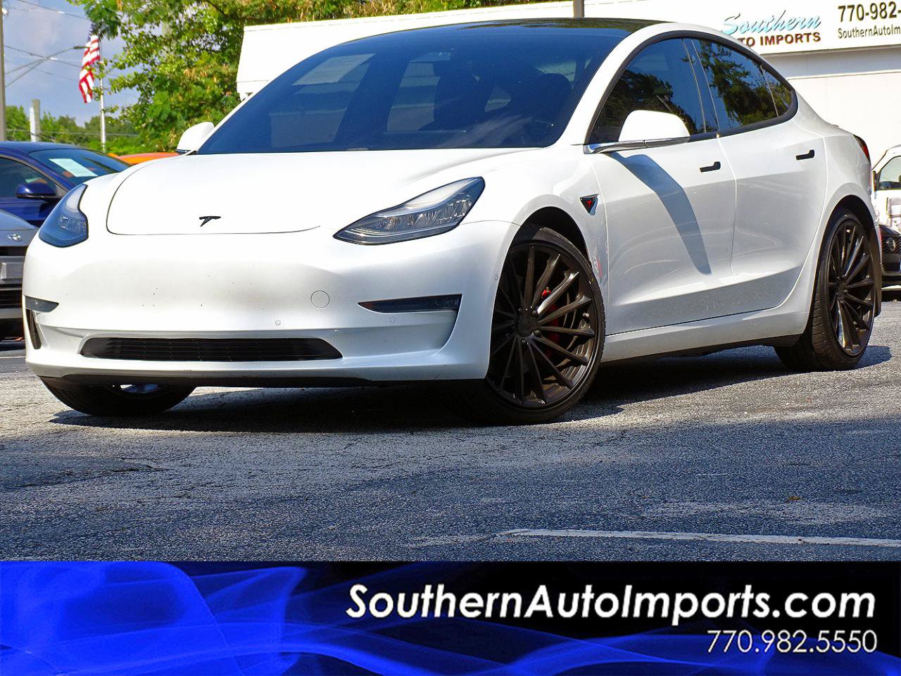Used 2020 Tesla Model 3 Performance AWD/4WD image 1