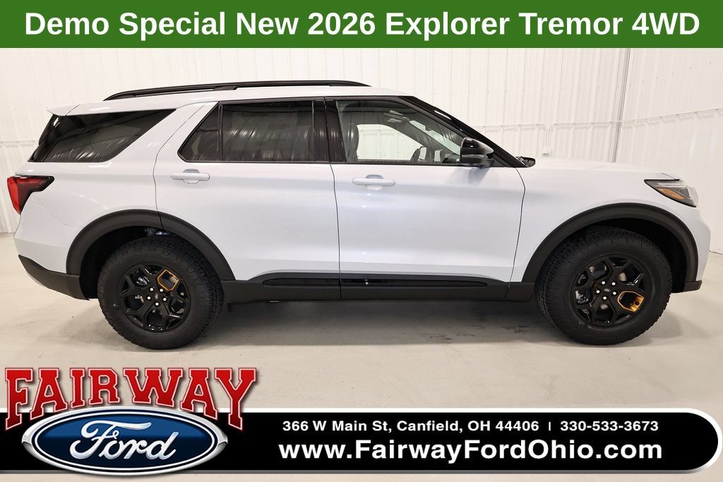 New 2026 Ford Explorer Tremor w/ Tremor Ultimate Package