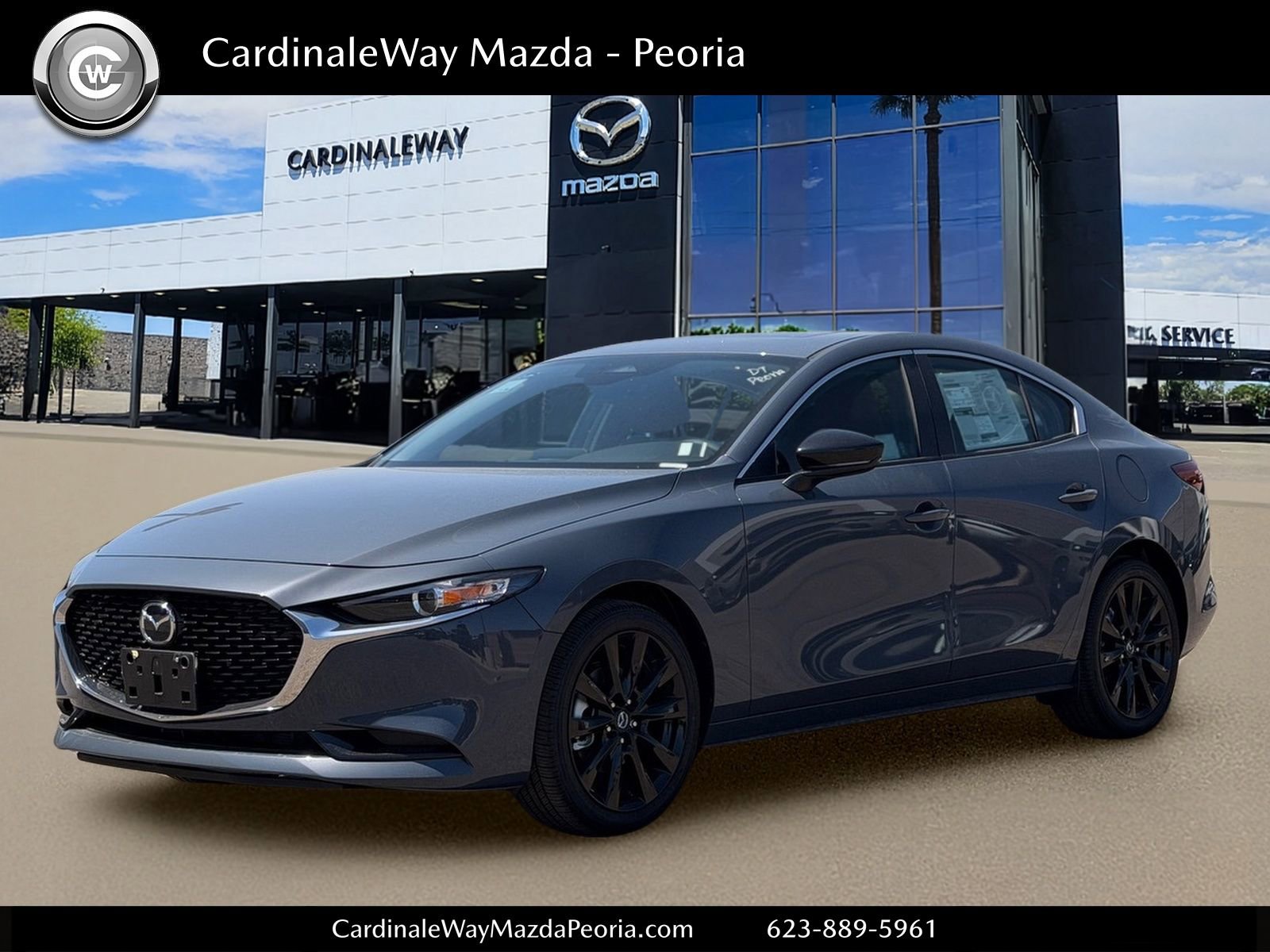 New 2026 MAZDA MAZDA3 Carbon AWD/4WD image 1