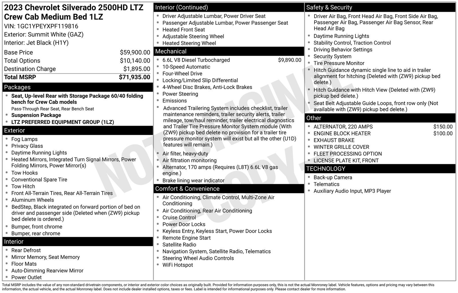 Used 2023 Chevrolet Silverado 2500 LTZ AWD/4WD video 2