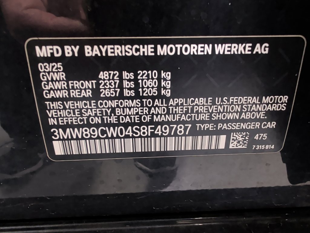 Certified 2025 BMW 330i xDrive Sedan w/ Premium Package AWD/4WD image 3