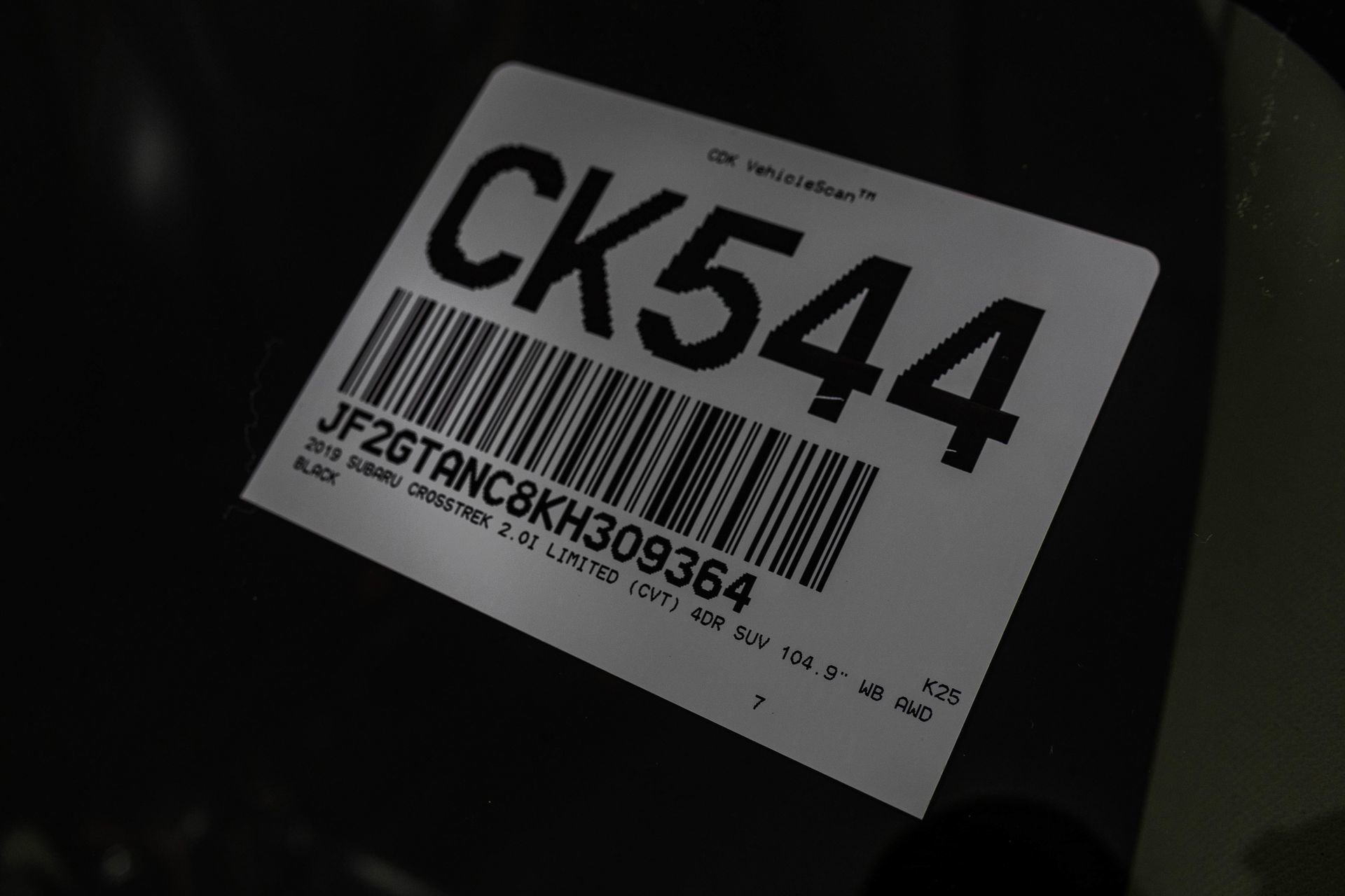 Used 2019 Subaru Crosstrek 2.0i Limited w/ Moonroof Package w/Navigation image 50