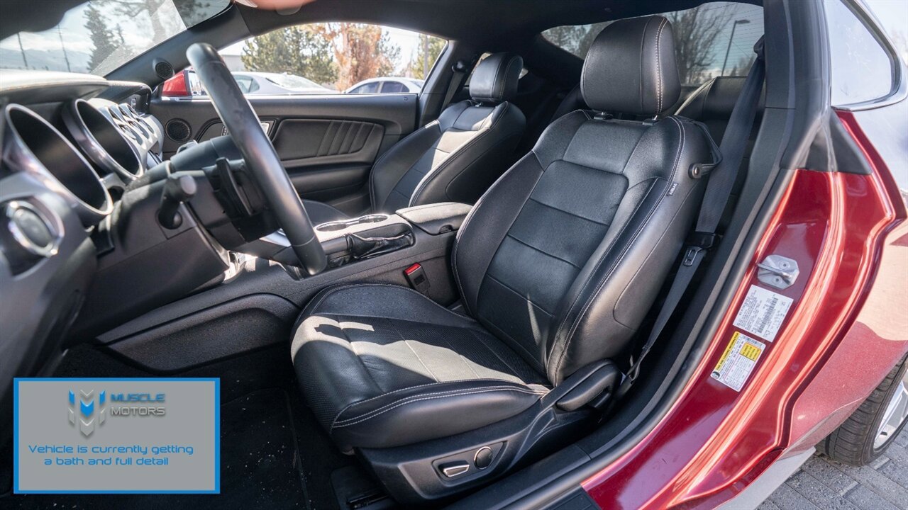 Used 2018 Ford Mustang Premium w/ Pony Package RWD image 8