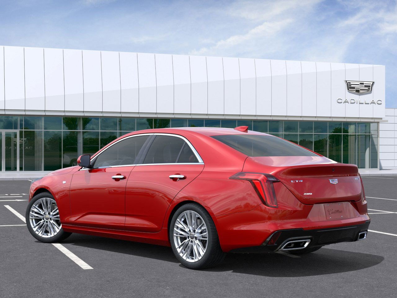 New 2025 Cadillac CT4 Premium Luxury w/ Technology Package AWD/4WD image 3