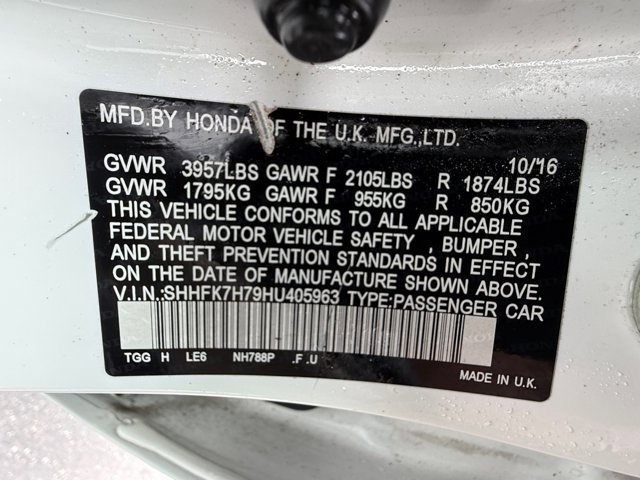 Used 2017 Honda Civic EX-L image 32