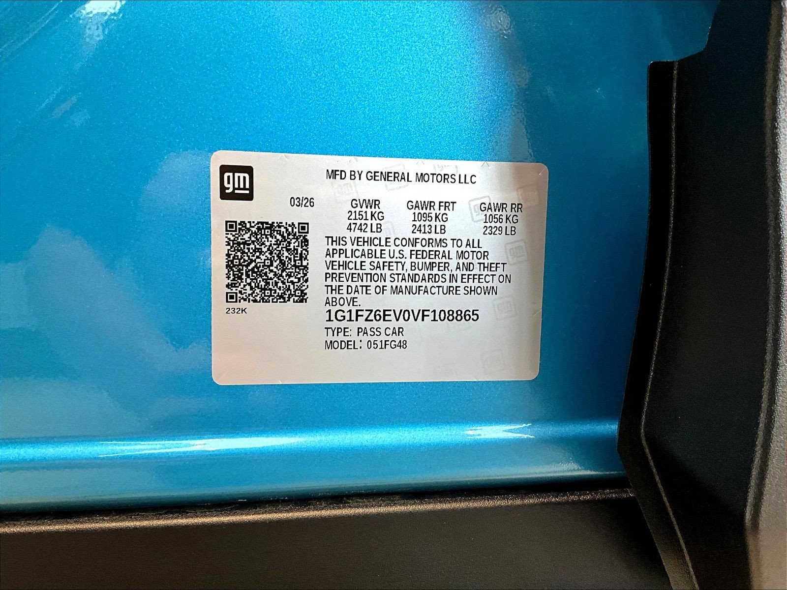 New 2027 Chevrolet Bolt RS w/ Technology Package FWD image 12