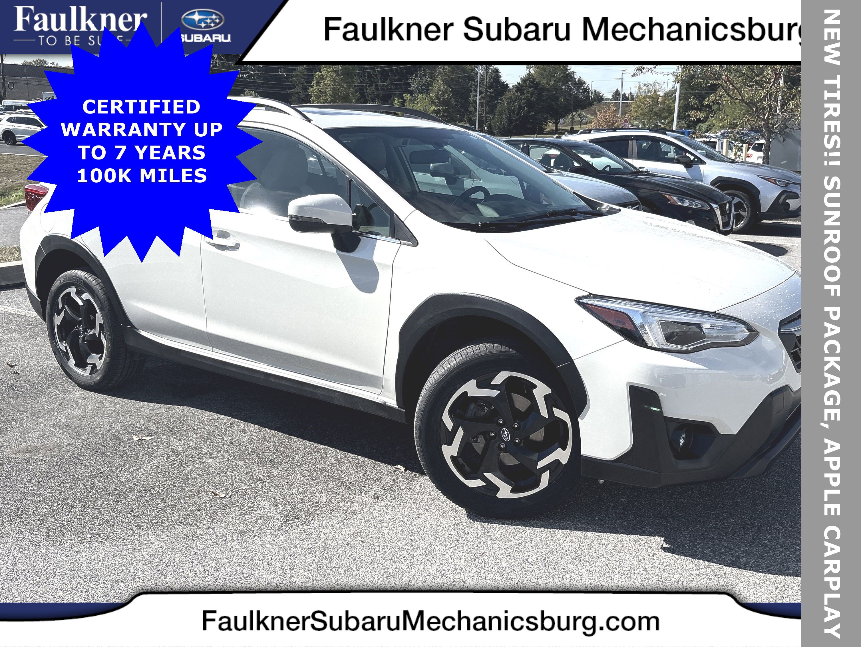 Certified 2023 Subaru Crosstrek 2.5i Limited w/ Moonroof Package