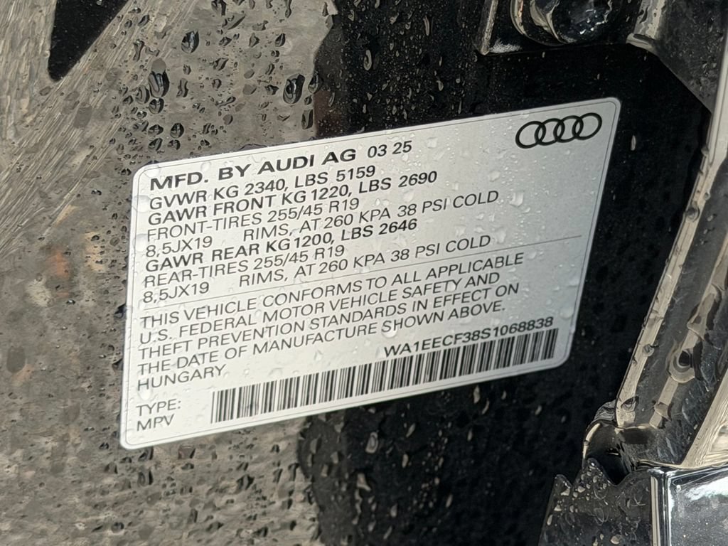 Used 2025 Audi Q3 2.0T Premium Plus w/ Premium Plus Package AWD/4WD image 29