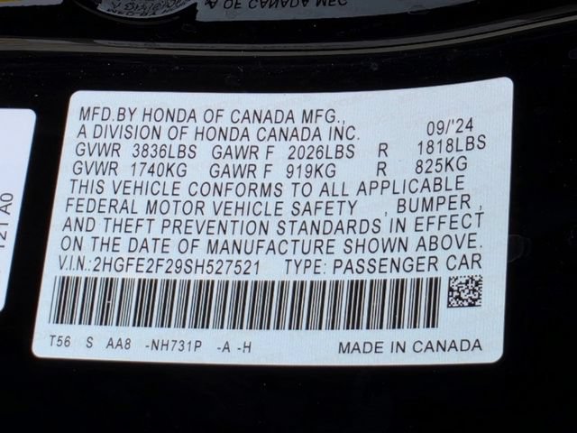 Used 2025 Honda Civic LX image 32
