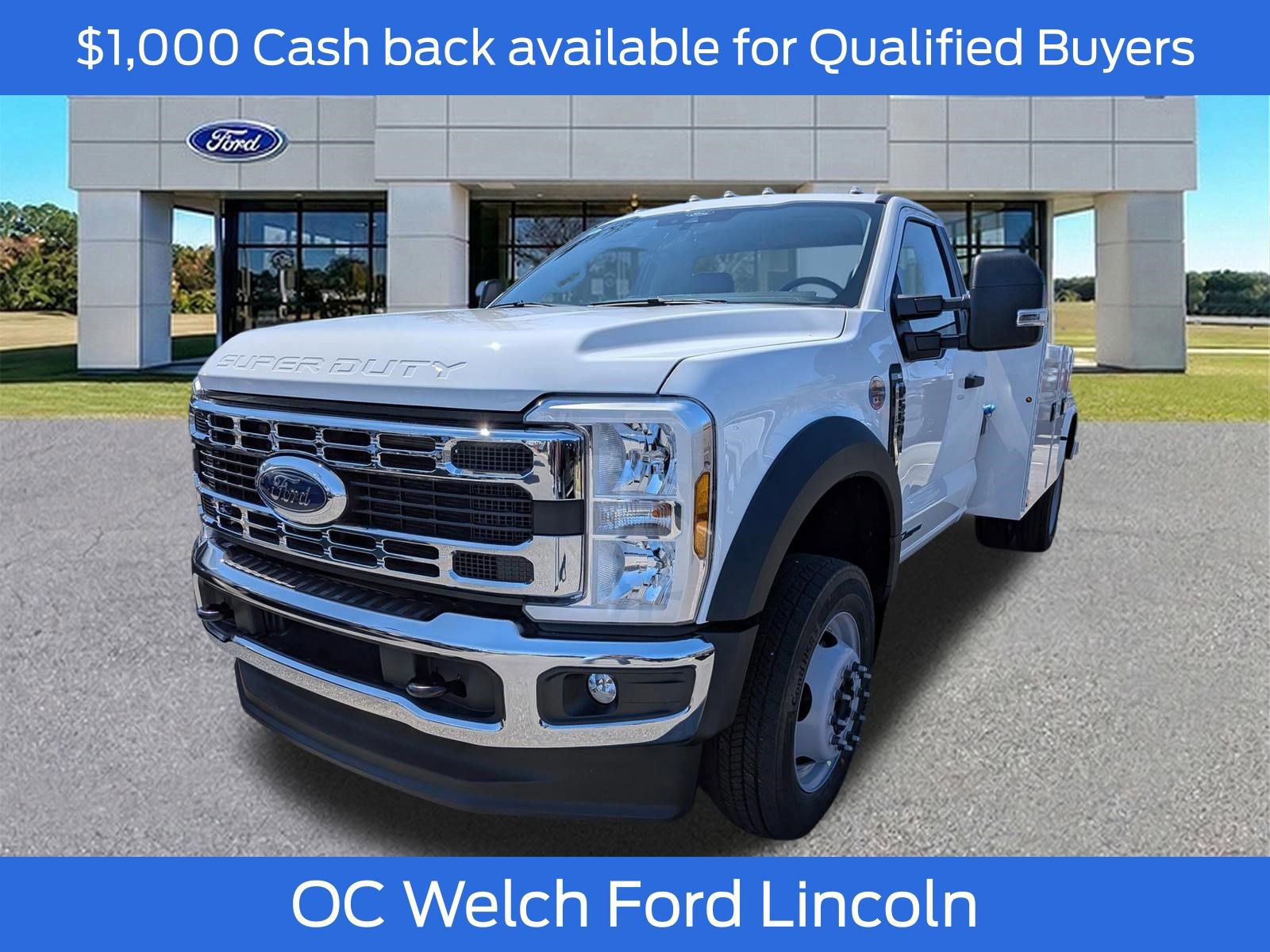 New 2026 Ford F550 4x4 Regular Cab Super Duty w/ XL Chrome Package image 5