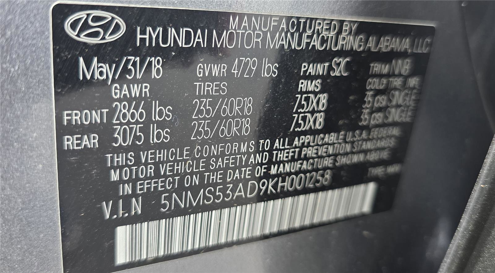 Used 2019 Hyundai Santa Fe Limited FWD image 26
