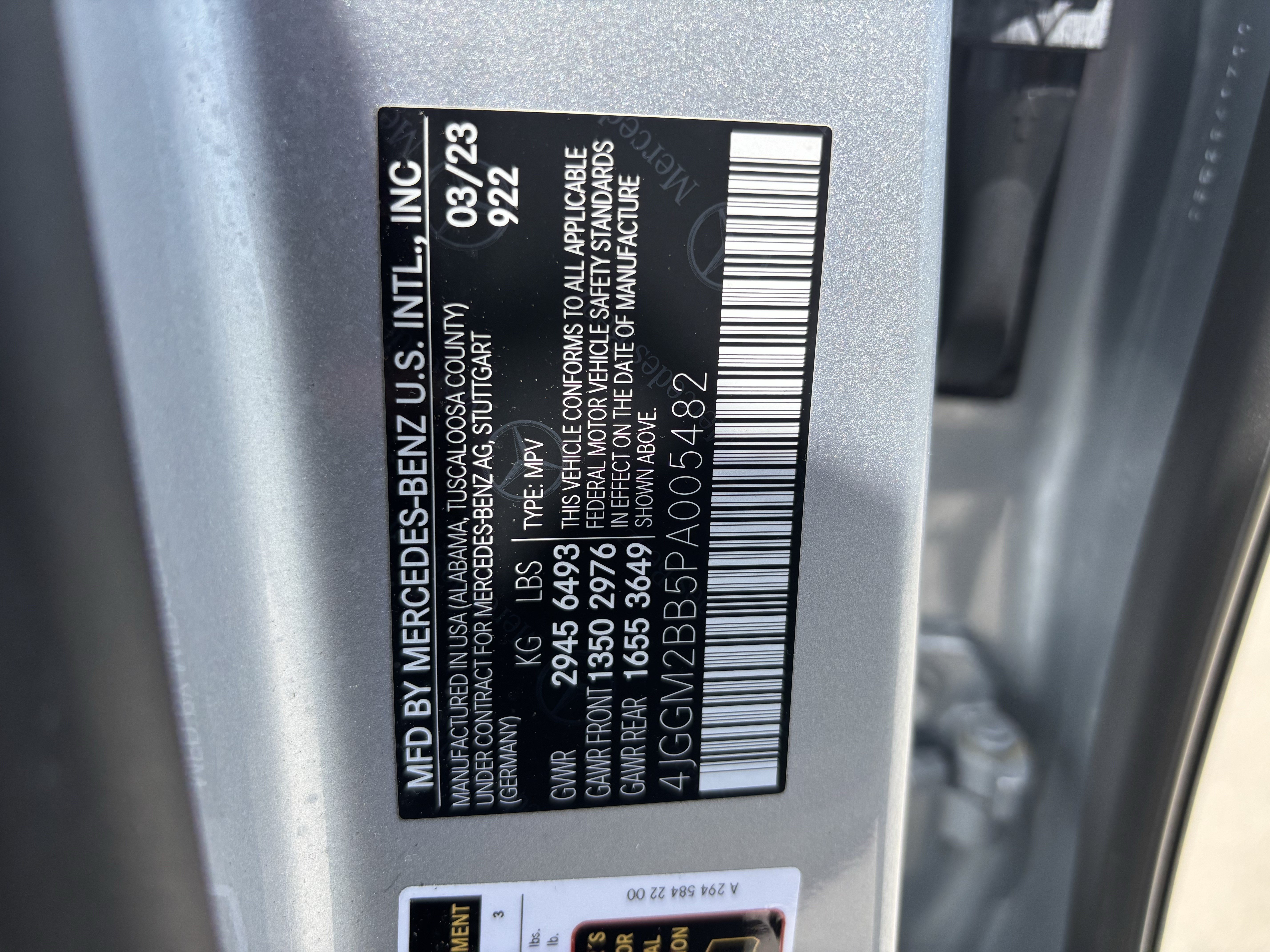 Used 2023 Mercedes-Benz EQE 350+ SUV image 35