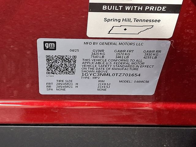 New 2026 Cadillac Vistiq Sport w/ LPO, Floor Liner Package image 16