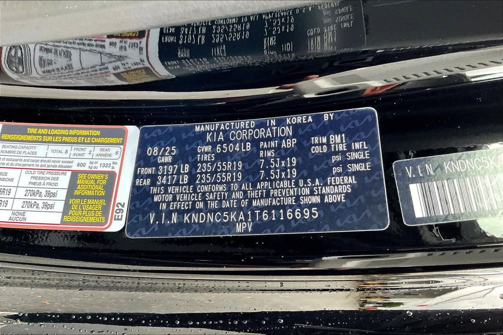 New 2026 Kia Carnival EX image 44