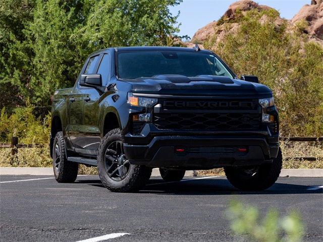 Used 2024 Chevrolet Silverado 1500 Custom Trail Boss w/ LPO, Dark Essentials Package