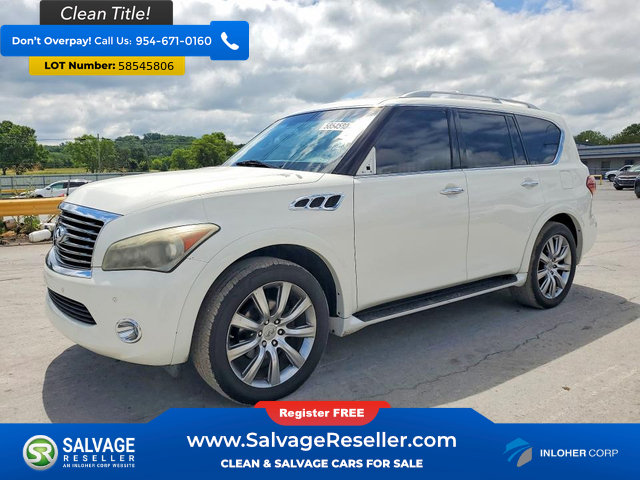 Used 2013 INFINITI QX56 4WD w/ Theater Pkg