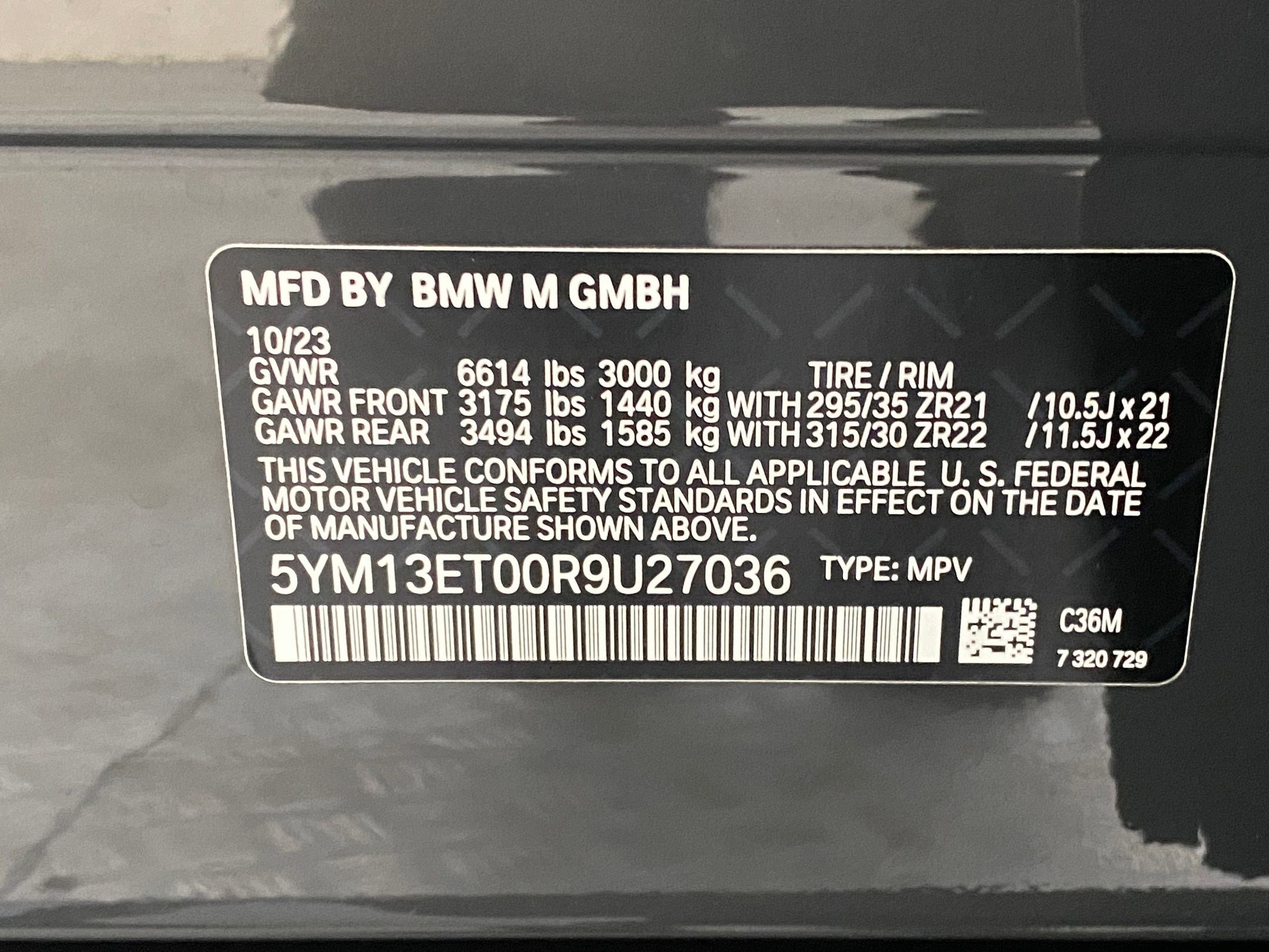 Used 2024 BMW X5 M Competition w/ Executive Package image 22