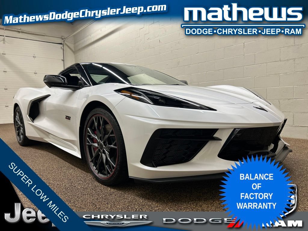 Used 2023 Chevrolet Corvette Stingray Premium Conv w/ Z51 Performance Package RWD image 1