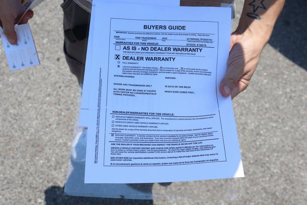 Used 2023 RAM 5500 Tradesman image 61