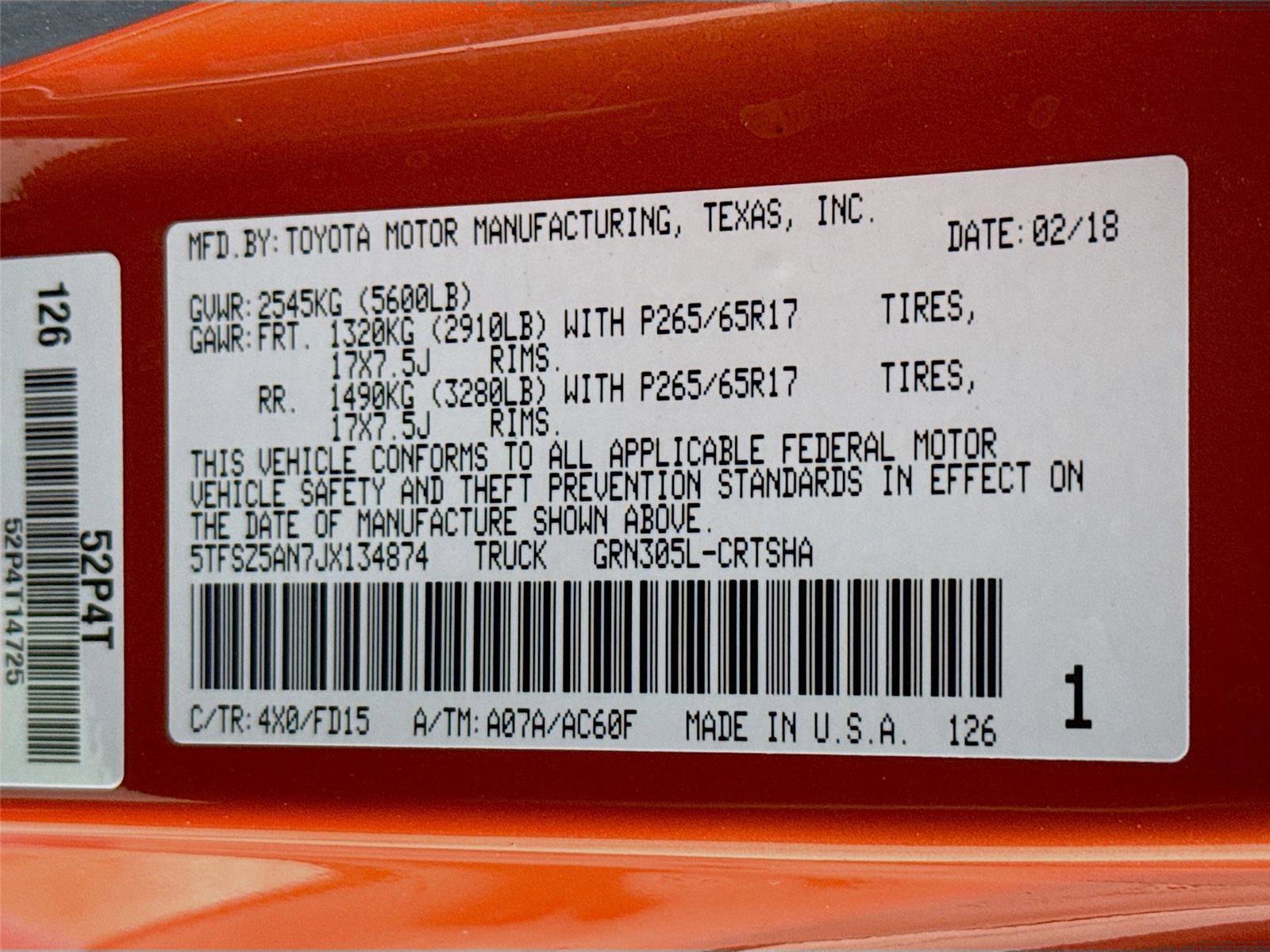 Used 2018 Toyota Tacoma TRD Sport image 32