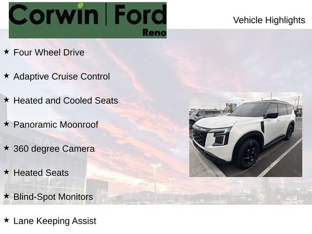 Used 2025 Nissan Armada PRO-4X w/ Pro-4X Premium Package AWD/4WD image 8