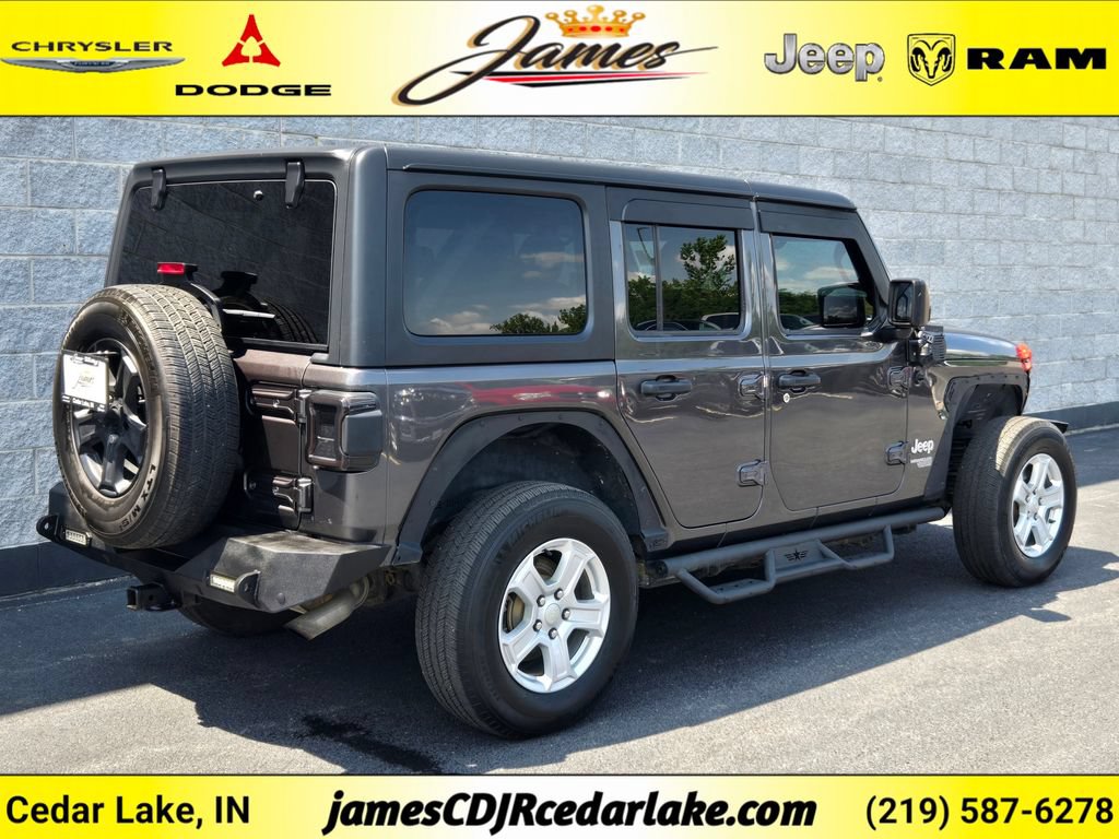 Used 2019 Jeep Wrangler Unlimited Sport S AWD/4WD image 5
