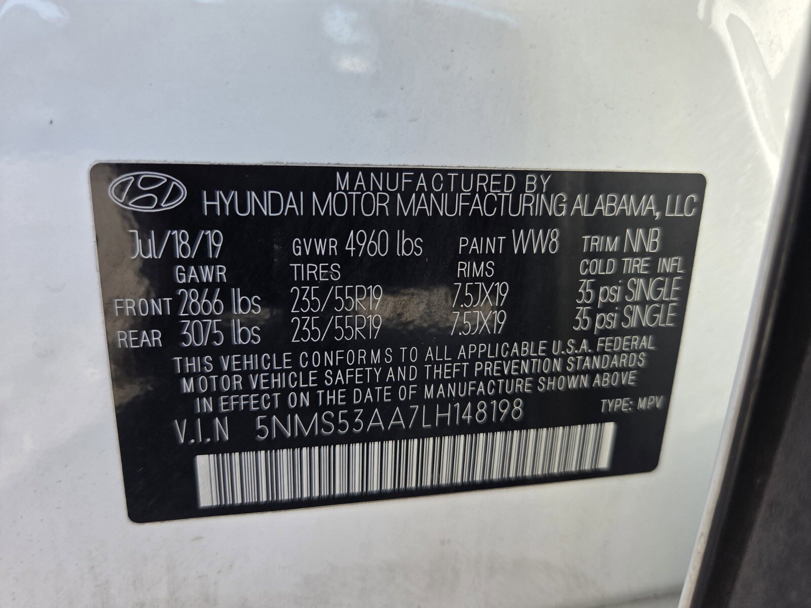Used 2020 Hyundai Santa Fe Limited image 19