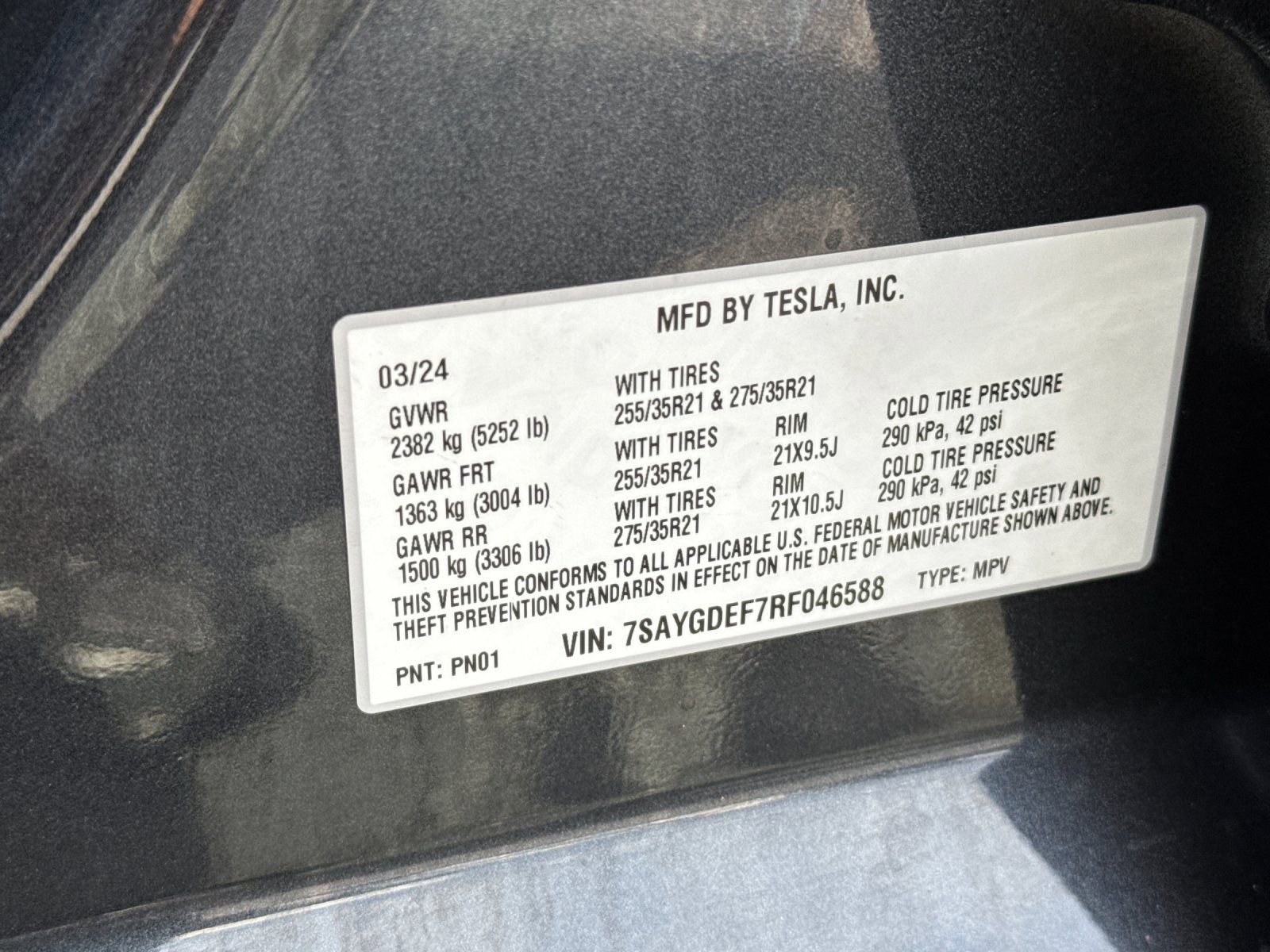 Used 2024 Tesla Model Y Performance image 28