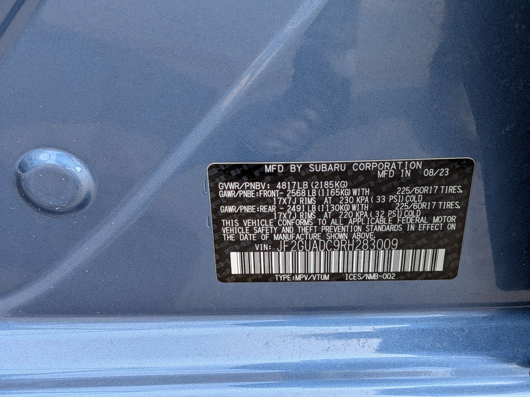 Used 2024 Subaru Crosstrek 2.0i Premium image 28