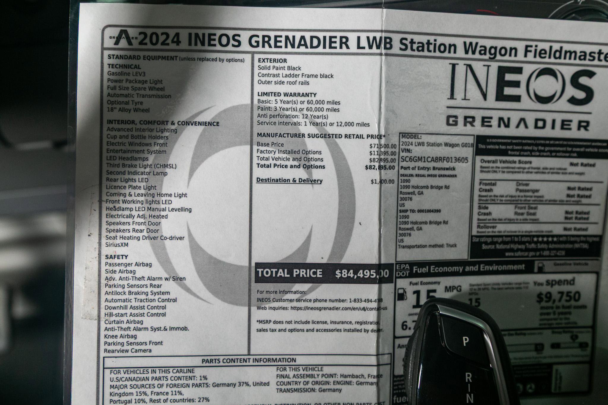 Used 2024 INEOS Grenadier image 19