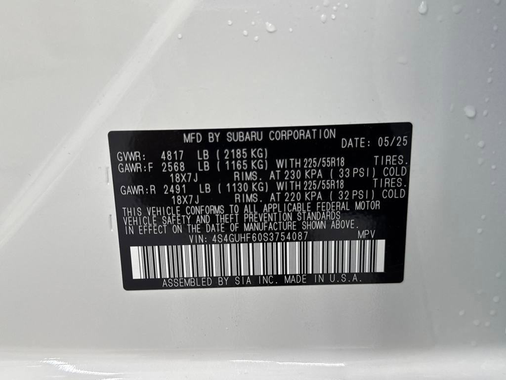 New 2025 Subaru Crosstrek 2.5i Sport image 28