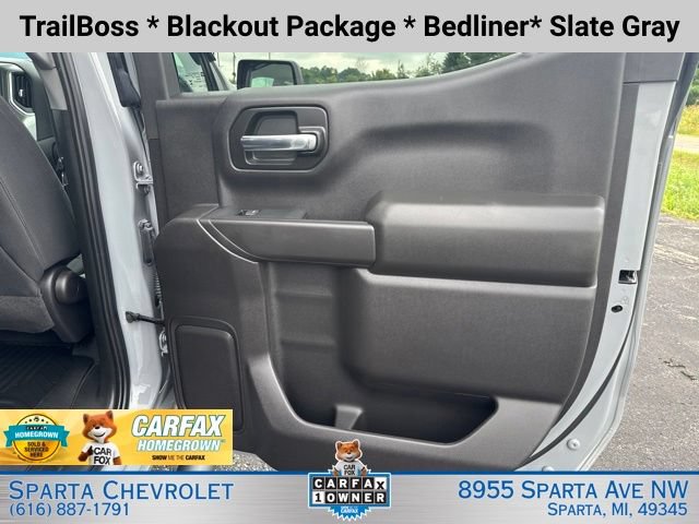 Certified 2024 Chevrolet Silverado 1500 Custom Trail Boss w/ Turbomax Blackout Package AWD/4WD image 26