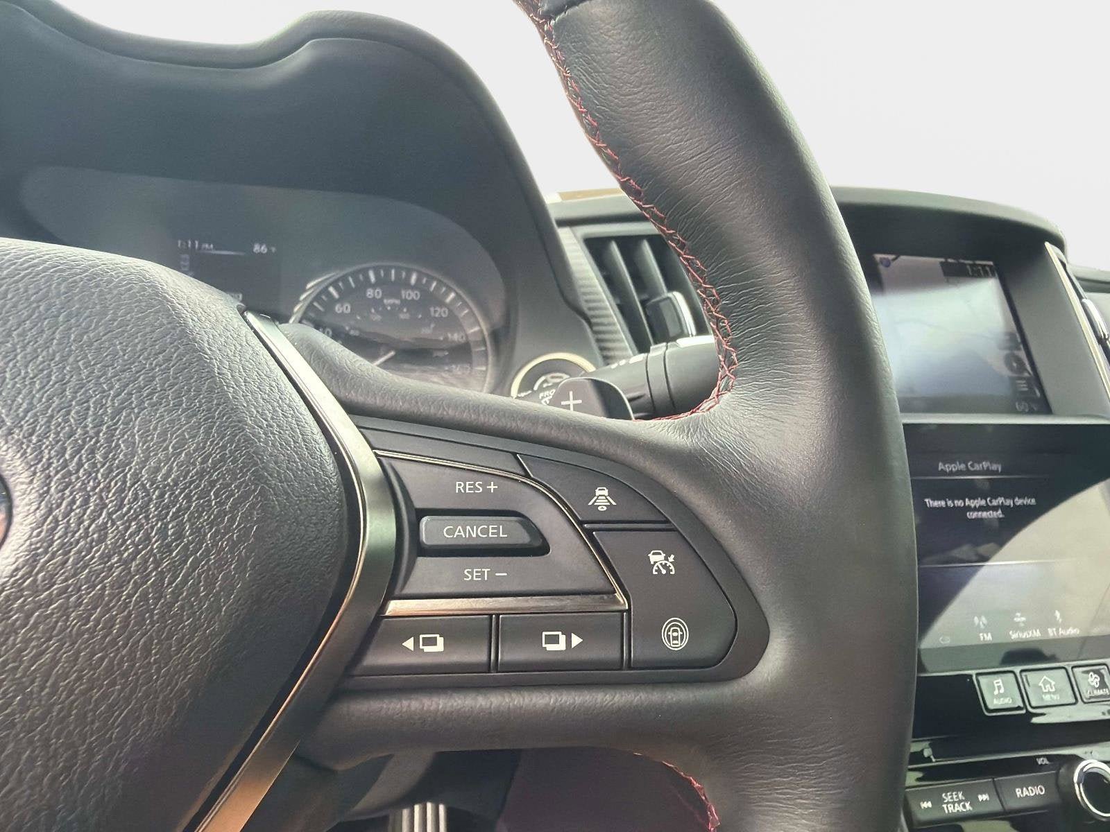 Used 2024 INFINITI Q50 Red Sport 400 w/ Black Opal Edition RWD image 28