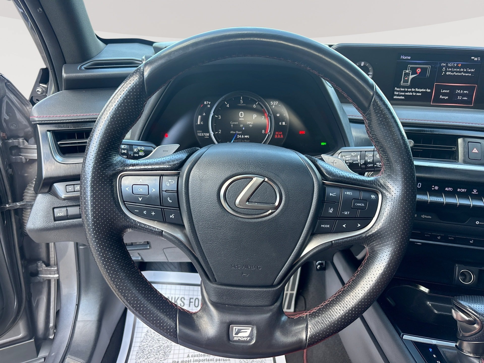 Used 2019 Lexus UX 200 F Sport w/ F Sport Premium Package FWD image 11