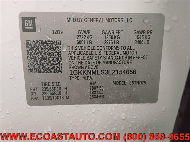 Used 2020 GMC Acadia SLT w/ LPO, Cargo Package FWD image 20