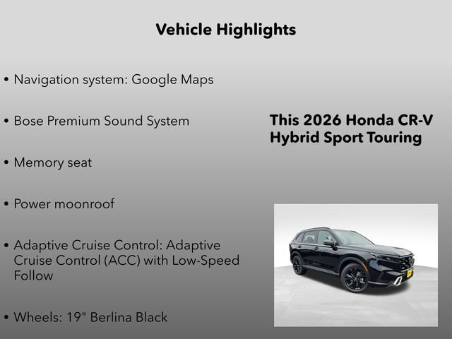 New 2026 Honda CR-V Sport Touring image 5