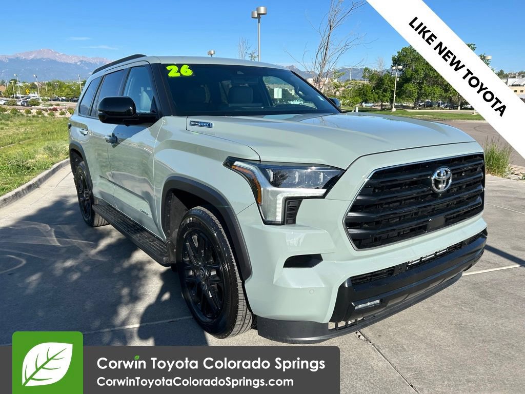 Used 2026 Toyota Sequoia Limited w/ Nightshade Package
