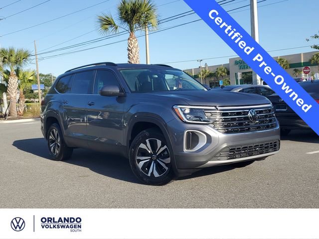 Certified 2025 Volkswagen Atlas SE
