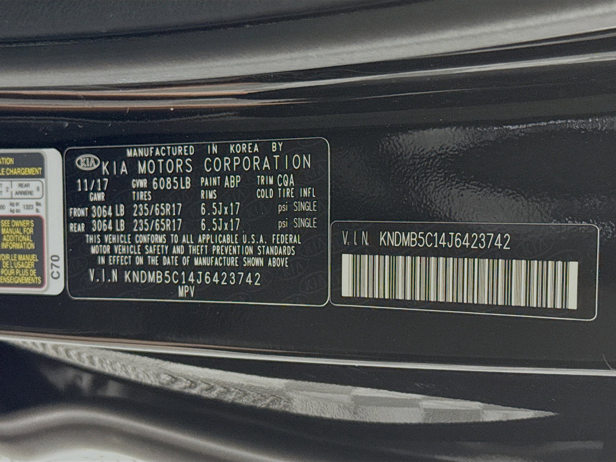 Used 2018 Kia Sedona LX w/ LX Essentials Premium Package FWD image 71