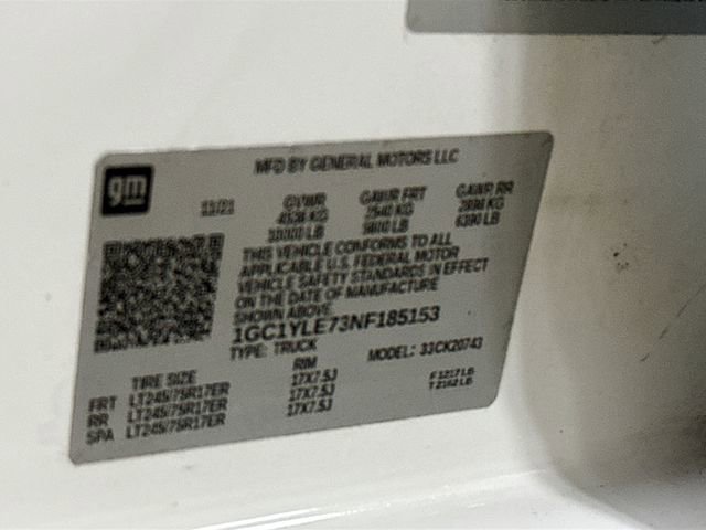 Used 2022 Chevrolet Silverado 2500 W/T w/ WT Fleet Convenience Package image 30