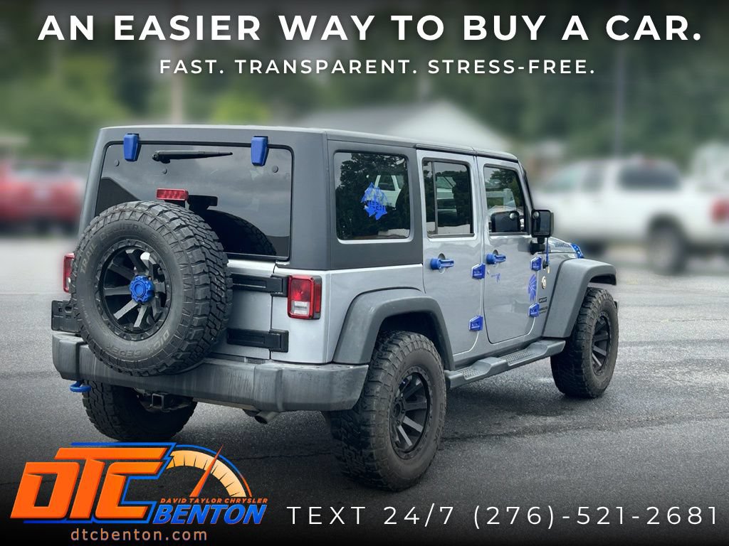 Used 2016 Jeep Wrangler Unlimited Sport w/ Quick Order Package 24S AWD/4WD image 8